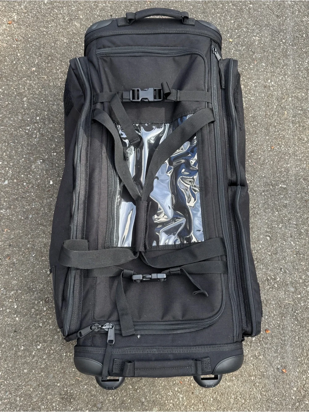 5.11 Tactical CAMS 2.0 Rolling Duffle Deployment Bag Carry All My Sh!t Black